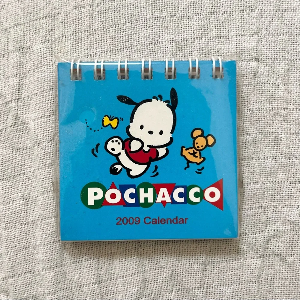 Vintage Sanrio Pochacco 2009 mini calendar
